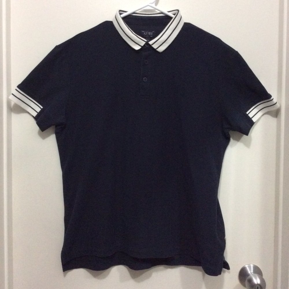 Emporio Armani Mens Polo T-Shirt